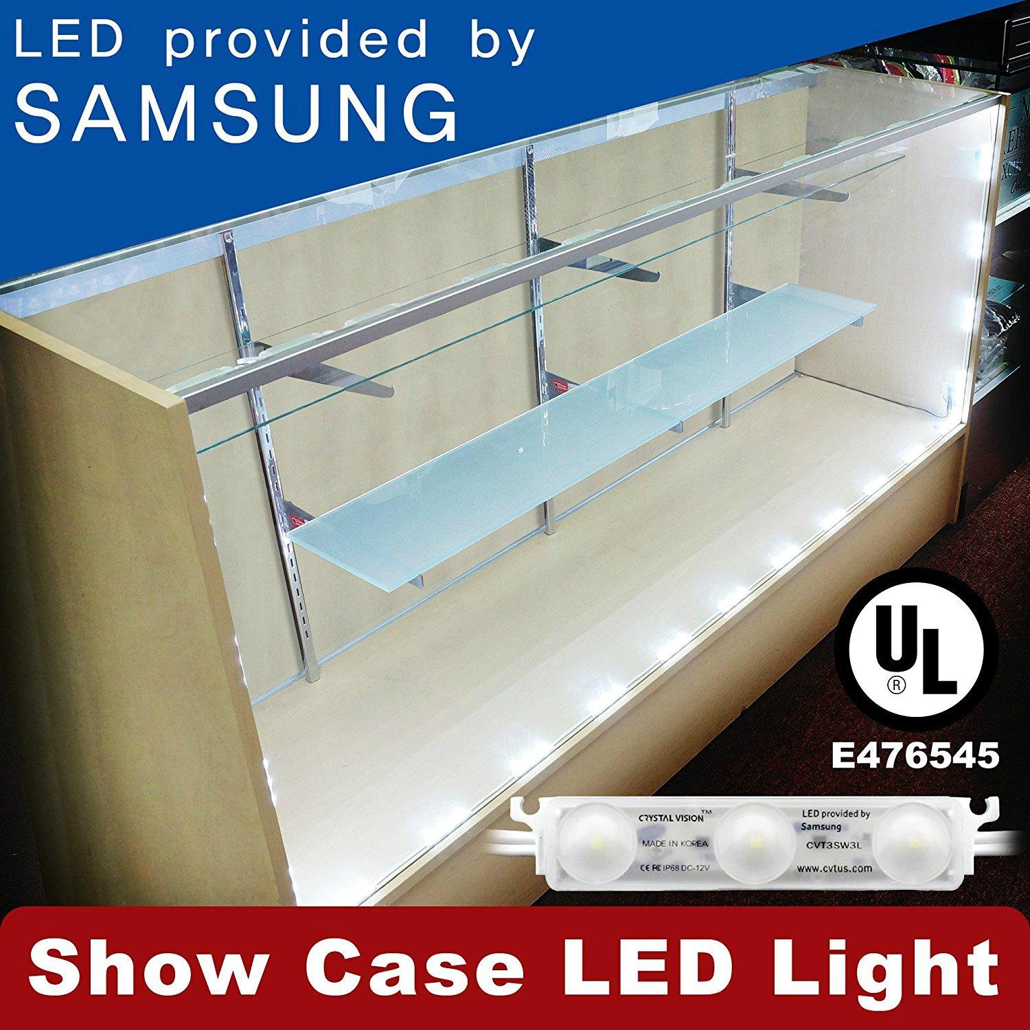 Crystal Vision Premium Samsung Pre-Installed LED Kit for Showcase 2