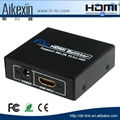 Aikexin 1x2 HDMI Splitter 1 in 2 out