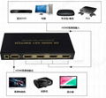 Aikexin 4 Port HDMI Switch 4 in 1 out support 4Kx2K with Remote Control 5