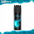 Hot selling natural deodorant Deodorant body spray after sports best french men 