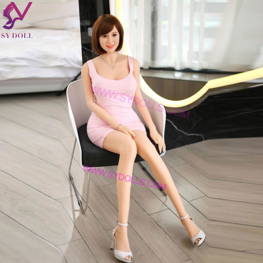 small breast full silicone sex doll 5