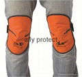 2017 welding knee pads with FR cotton to protect knee conveniently