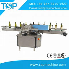 Automatic Paste Labeling Machine for Cans Jars Glass PET bottles