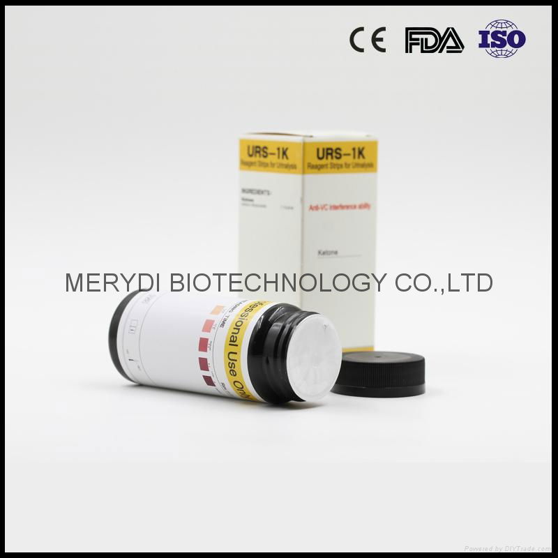 urine Ketone test strips