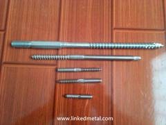 stainless steel double head bolts