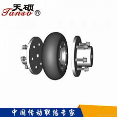 UL tyre coupling suited for optimum torque transmission