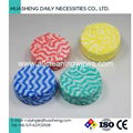 100% rayon Dry washcloth Compressed