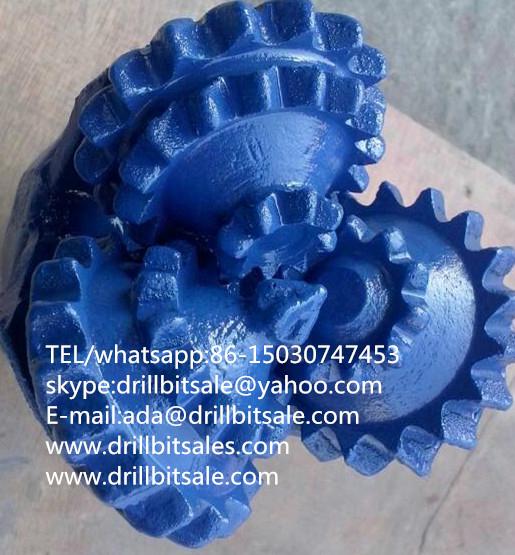 4 1/2 IADC 224 mill tooth tricone bit 3