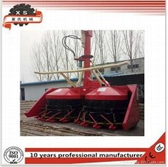 Disc type cutting table glass corn forage harvester with tractor 