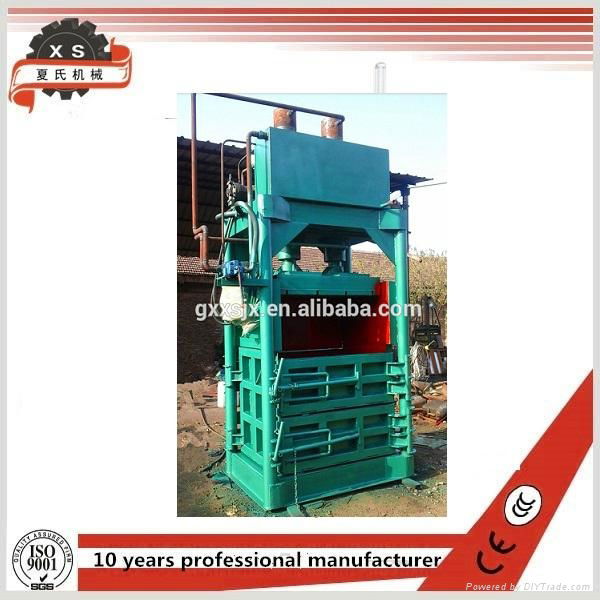 100T pressure hydraulic baler for plastic hydraulic cardboard baler 