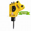 ytct side type hydraulic breaker for any brand excavator  1