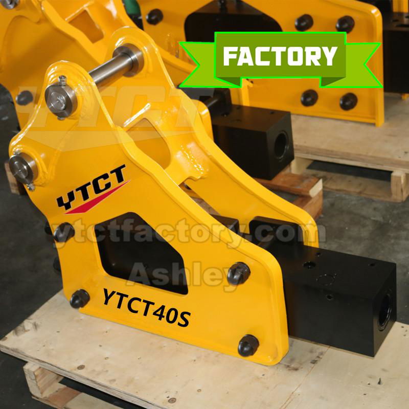 ytct side type hydraulic breaker for any brand excavator  2