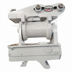 ytct 180 degree tilt quick hitch quick coupler for excavator 