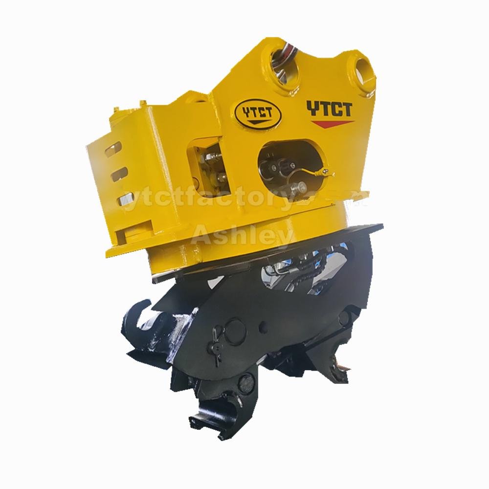 ytct 360 degree rotating rotary tilt quick hitch quick coupler for excavator 
