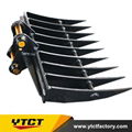 ytct excavator digger rake excavator