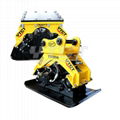 ytct excavator vibrating hydraulic plate