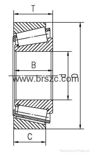 Small single row tapered roller bearings 2