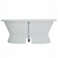 Pedestal Cast Iron Bathtub 1