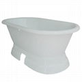 Pedestal Cast Iron Bathtub 3