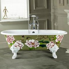  French bateau cast iron  Bathtub