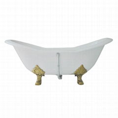    Selling Well  Cast Iron Clawfoot Bathtub