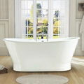 Cast Iron Tub with metal skirt 4