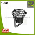 100W LED Stadium Light Stage Lighting 5 Years Warranty