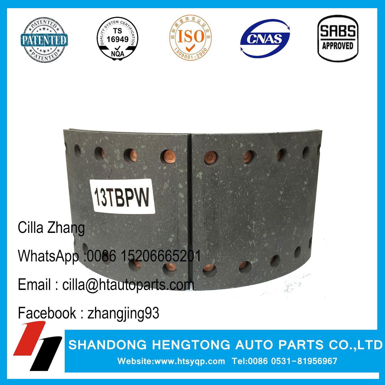 truck brake shoe assemblies 