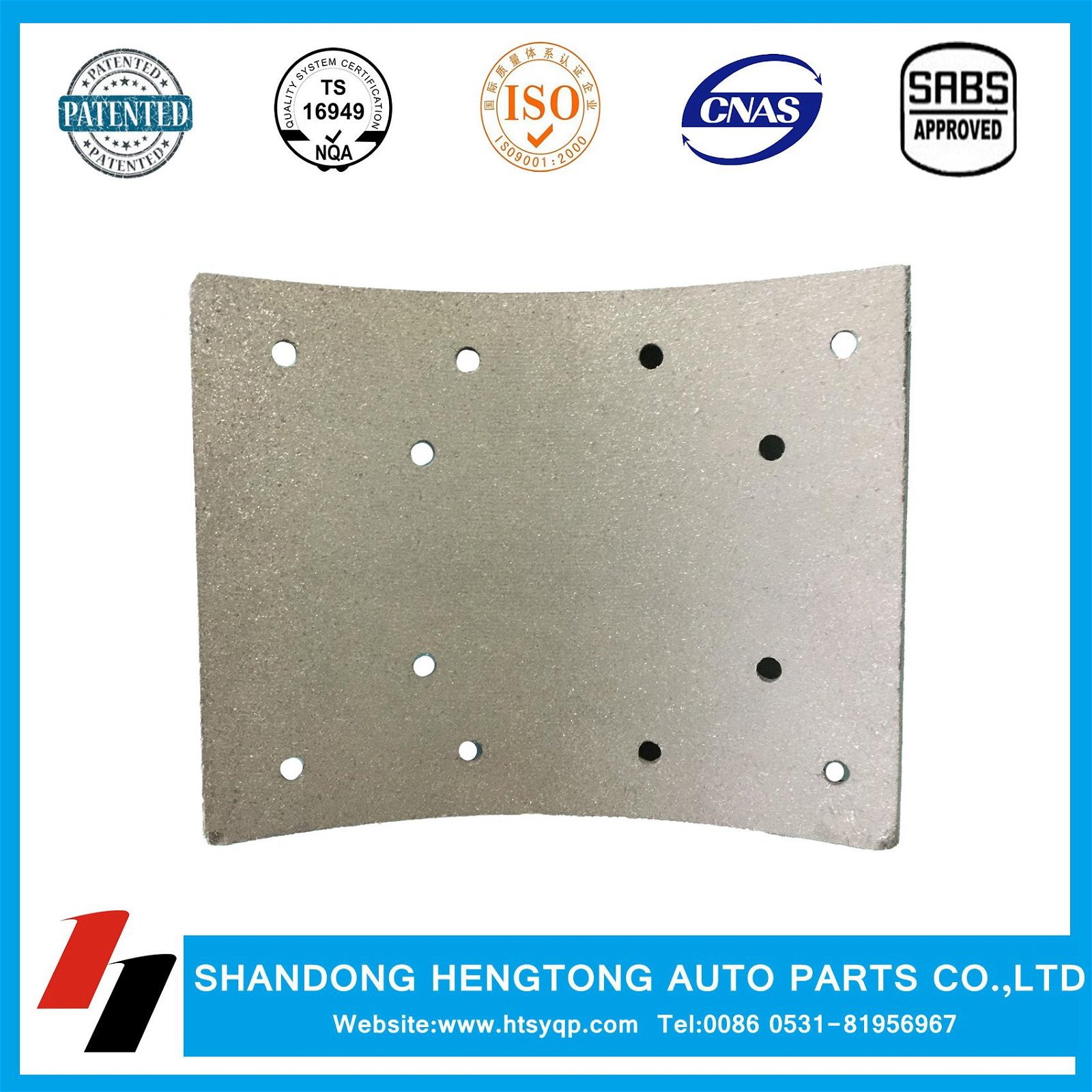 truck brake lining manufacturer factory for Hino  2