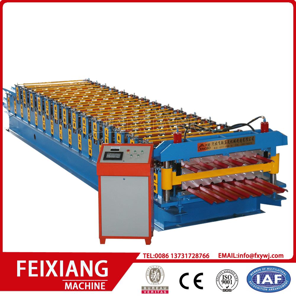 Aluminum Roof Glazed Tile Roll Forming machine