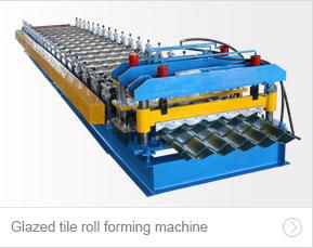 glazed tile double deck roll forming machine 5