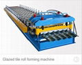 glazed tile double deck roll forming machine 5