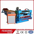 glazed tile double deck roll forming machine