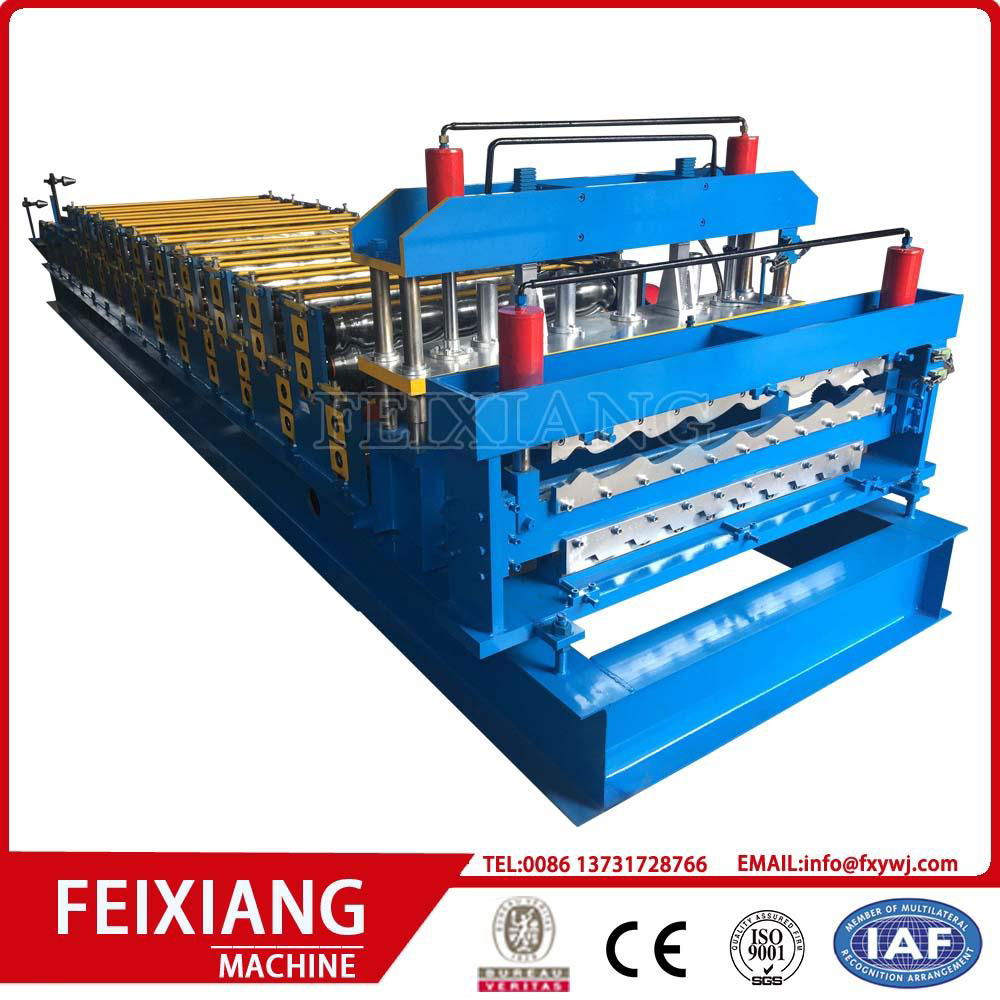 Double layer IBR roof metal forming machine 3