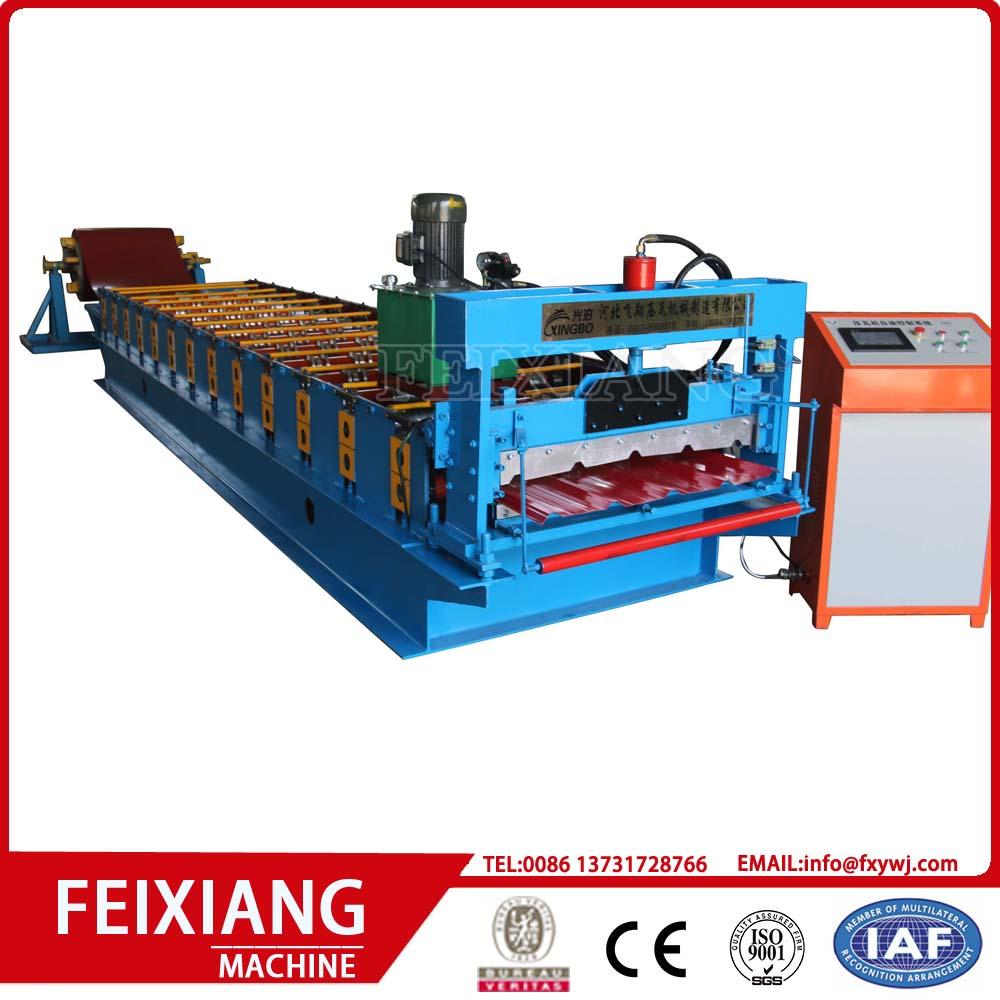 Glazed roof tile roll forming machinery 5