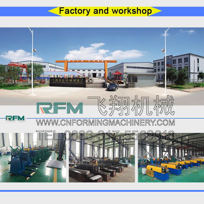 Glazed roof tile roll forming machinery 4