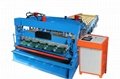 steel glazed roof tile roll forming machine 2
