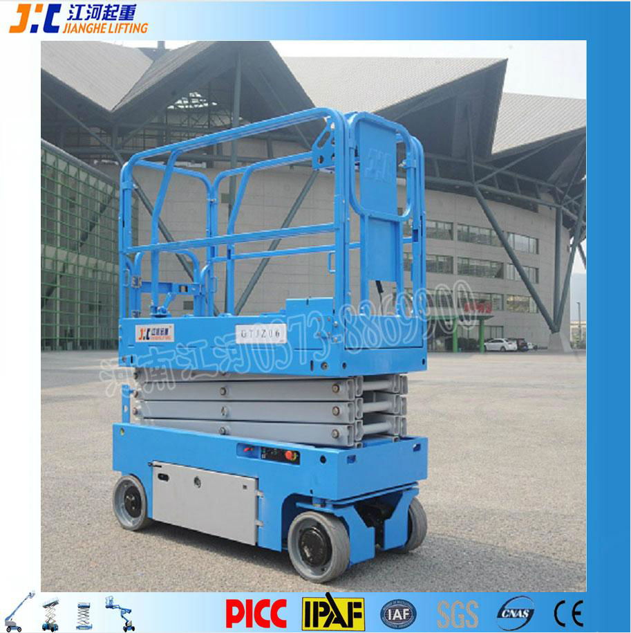 Cheap hydraulic Self Propelled scissor lift 