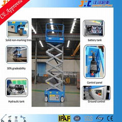 China Supplier 8M 450Kg Mobile Electric Scissor Lift 