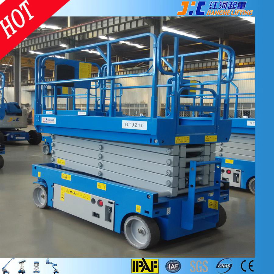 Full Electric Aerial Work Platform 8M Scissor Lift 3