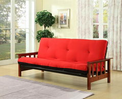 Wooden Arm Futon