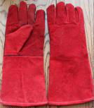 Cow split leather welding work gloves