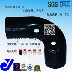JY-11|2.5mm pipe joint|90°arc joint|metal joint