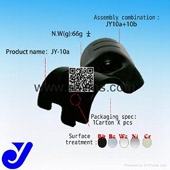 JY-10A|45°arc metal joint|lean pipe connector|pipe shelf fastener
