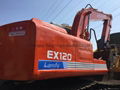 Used Hitachi crawler excavator ex120-1 1