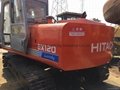 Used Hitachi crawler excavator ex120-1 2