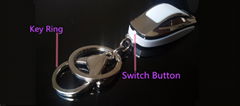 037D zinc Anti-lost alarm key chain tracker blutooth GPS key finder