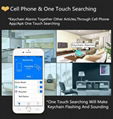 039 GPS smart key holder bluetooth tracker anti lost key finder wallet phone 4