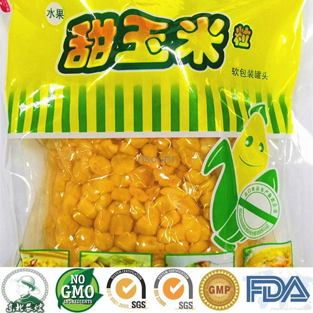 Vacuum packed sweet corn kernels  5