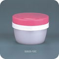 50ml Plastic cosmetic jars with custom bamboo pattern 2